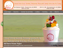 Tablet Screenshot of fruity-yogurt.com